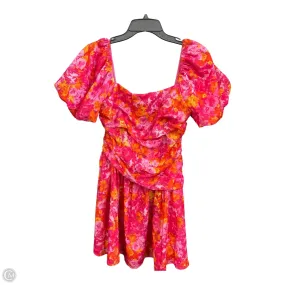 Dress Casual Short By Cmb In Floral Print, Size: S Date Vibe