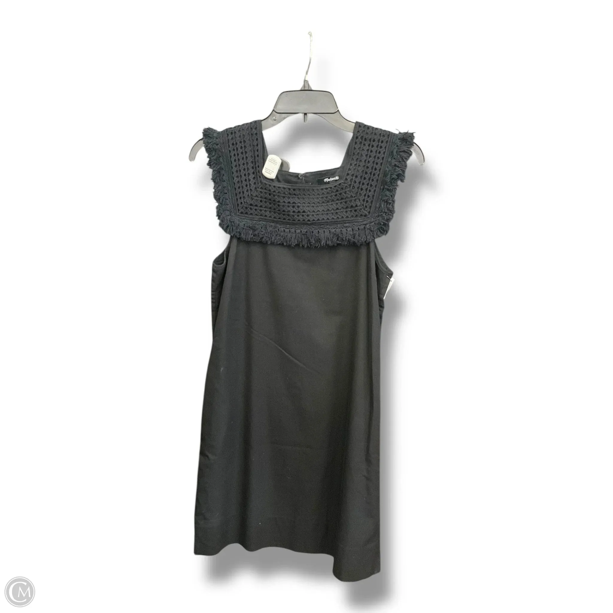 Fresh Glow Chic Statement Dress Casual Short By Madewell In Black, Size: Xs
