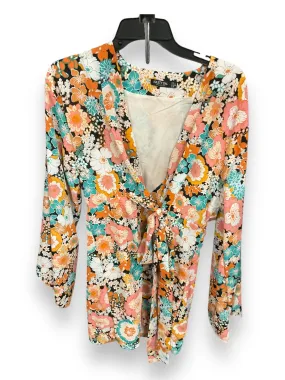 Garden-Party Back Glow Dress Casual Short By Nasty Gal In Floral Print, Size: M