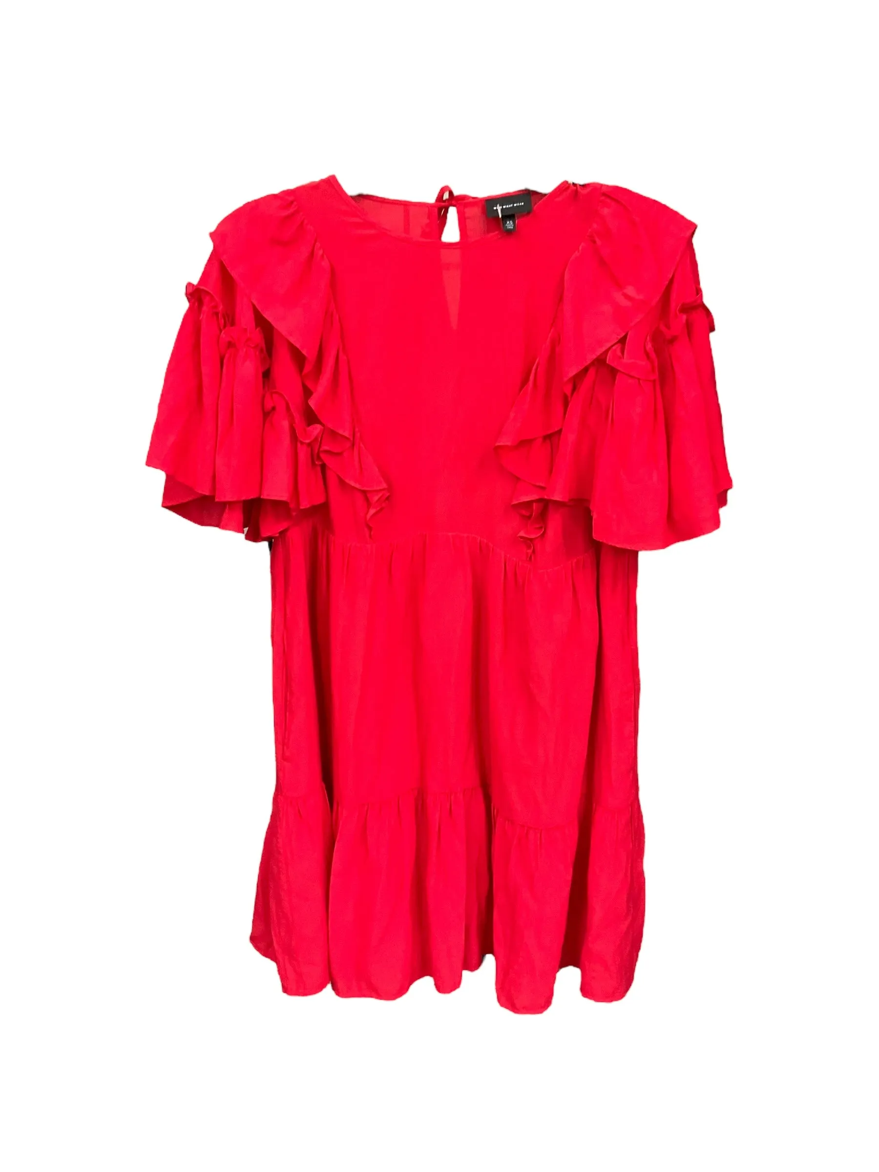 QuickReleaseClasp Runway-Ready Dress Casual Short By Who What Wear  Size: Xs