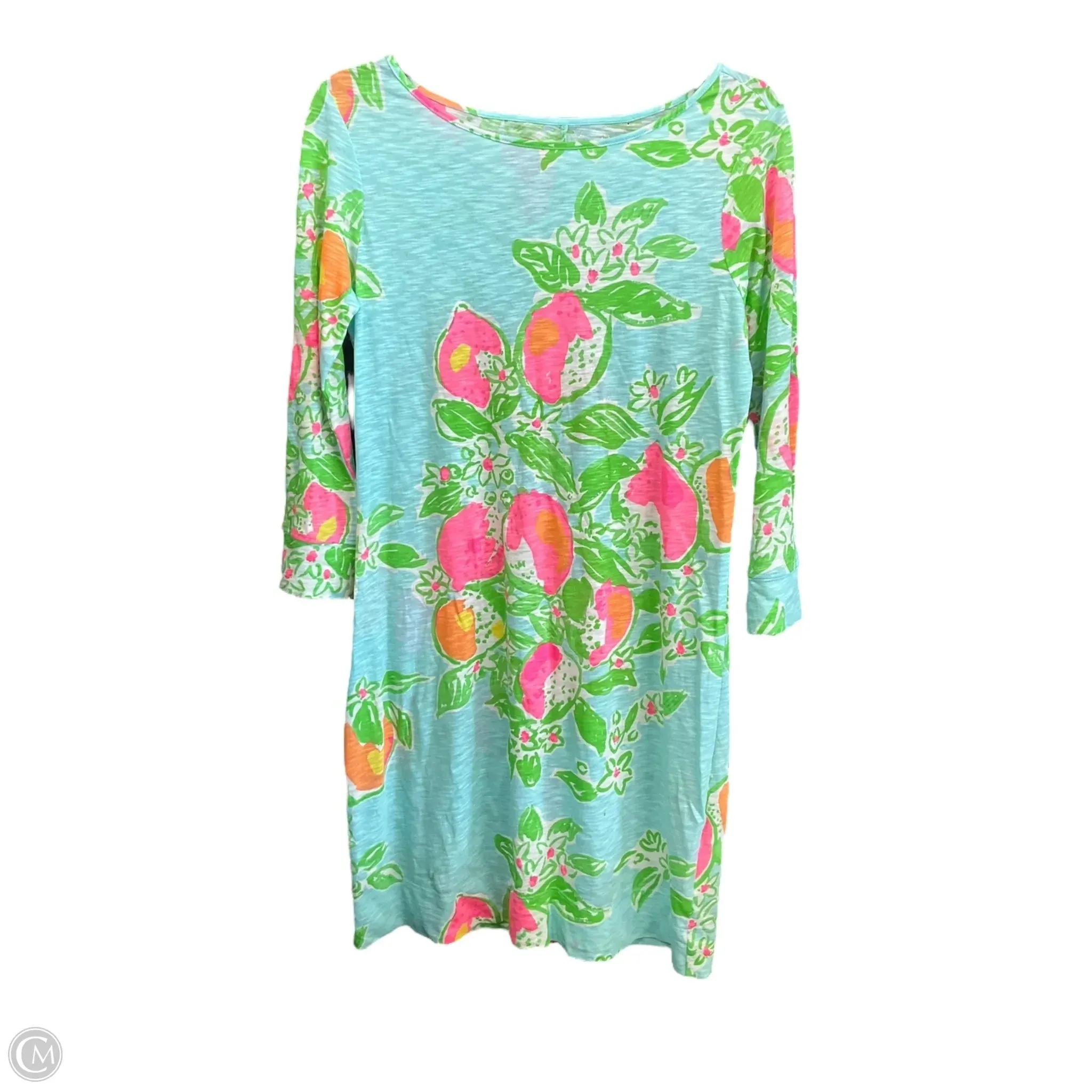 Fashion-Forward Fit Dress Designer By Lilly Pulitzer In Floral Print, Size: S