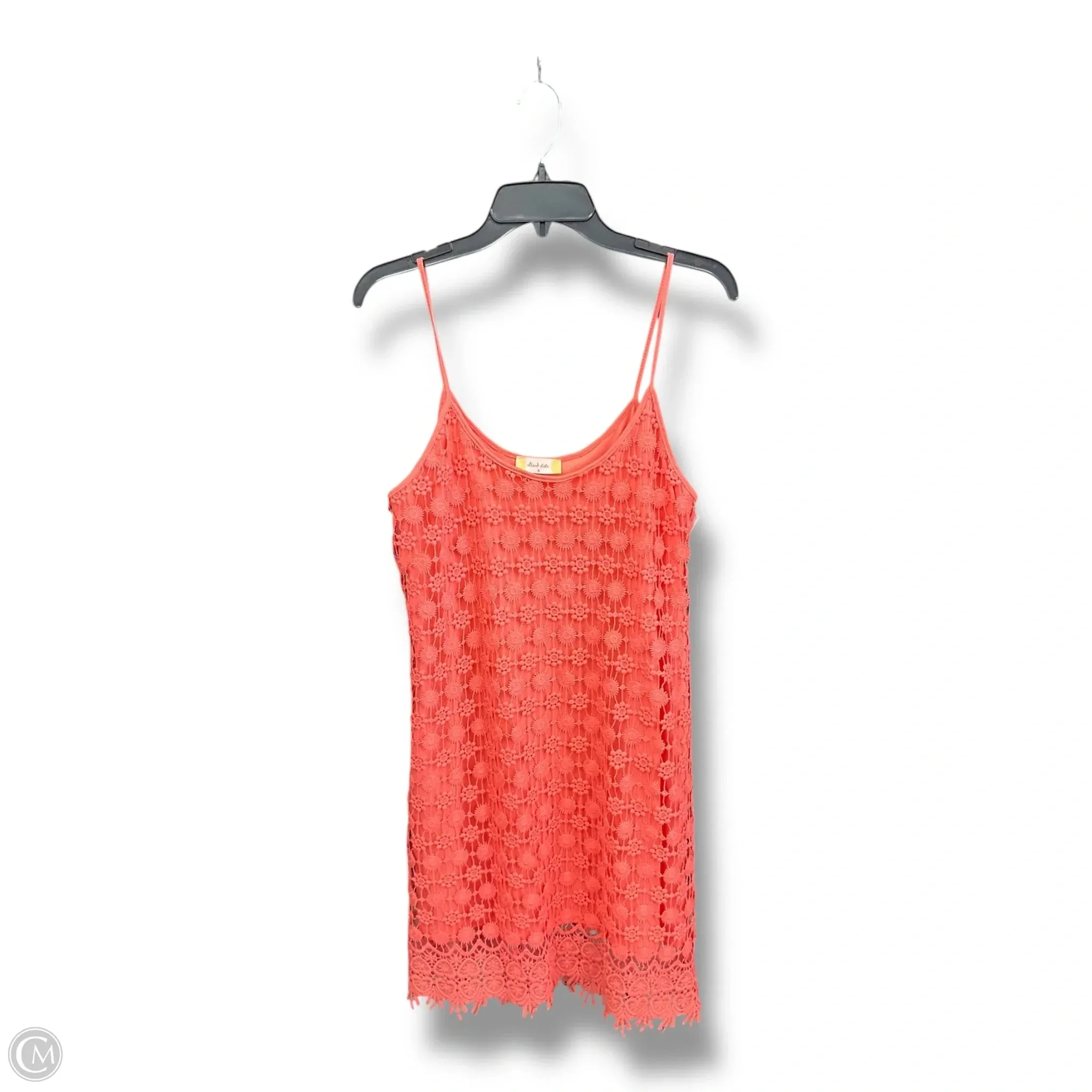 Soft Material Neutral Flow Dress Party Short By Altard State In Peach, Size: M