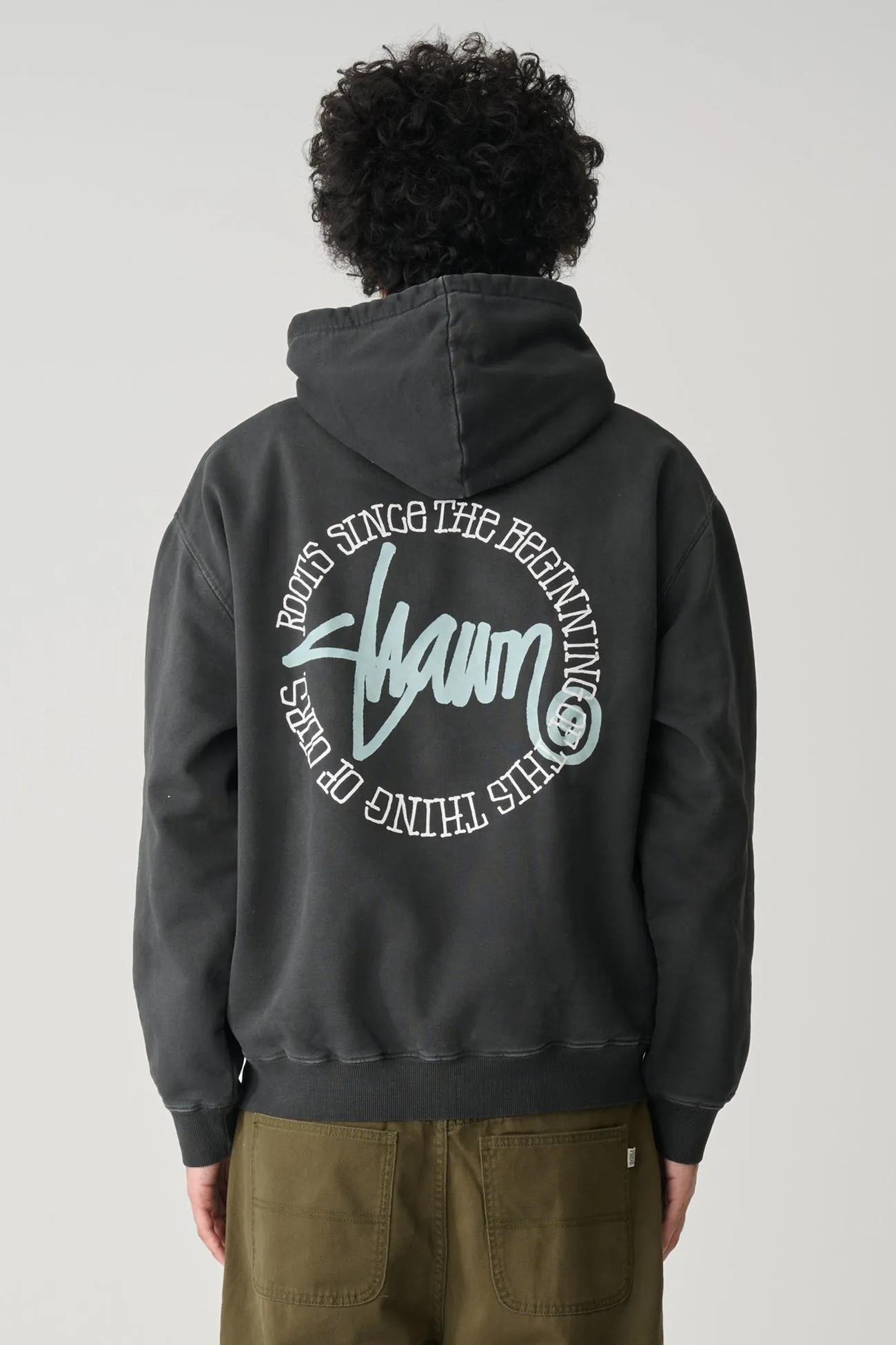 WaterResistantCoating Clean Fit Design This Thing Dot Hood Washed Black
