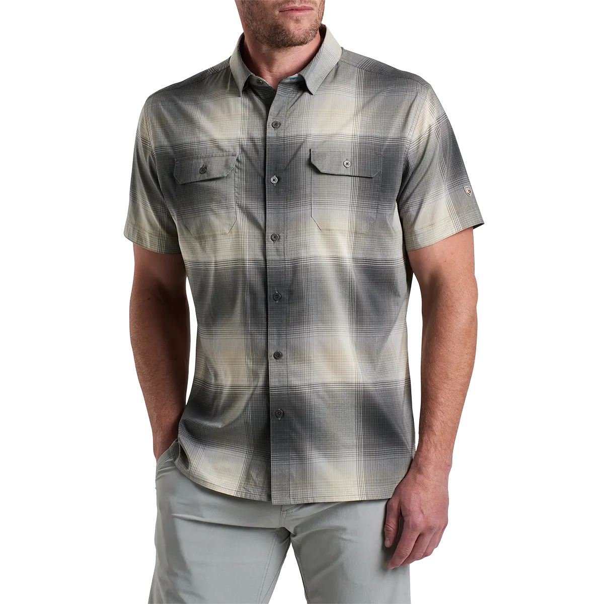 Men's Stretch Response Short Sleeve Compact Thermal Insulation