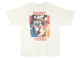 Luxury Design Saint Mxxxxxx X Denim Tears Clown T-Shirt White