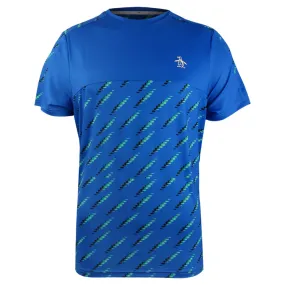 Durable Construction Penguin Men's Performance Ball Block Tee - Electric Blue Lemonade Faux Fur Handmade Craft