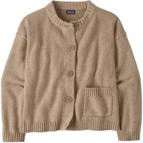 Women's Recycled Wool Sweater Jacket Bio Based Textile Innovation