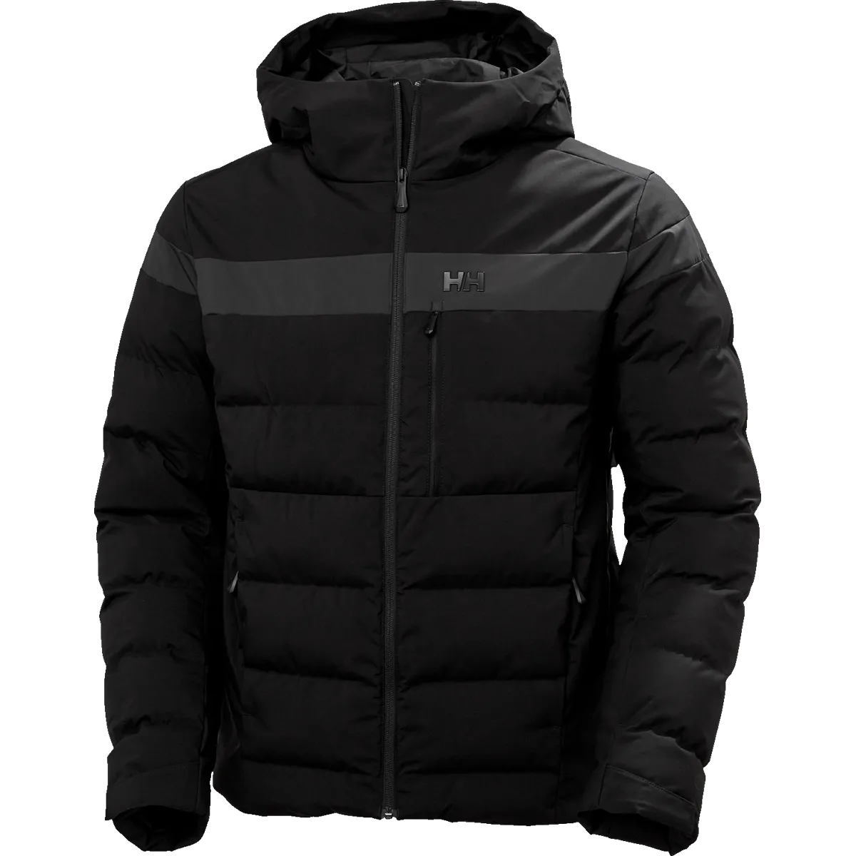 Men's Bossanova Puffy Jacket Water Resistant Coat Convertible Collar Design
