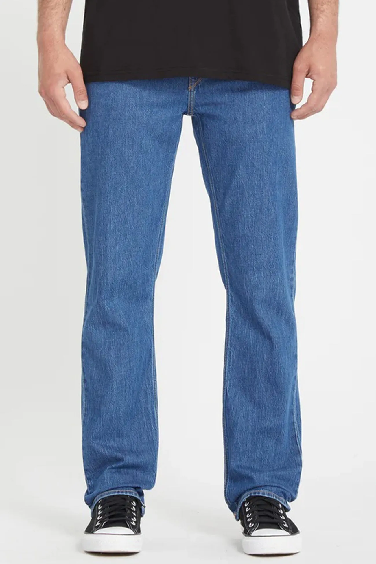 Morning Stroll Professional Wear Brunch Outfit Multi Layer Knee Reinforcement Solver Denim Jean Bold Blue