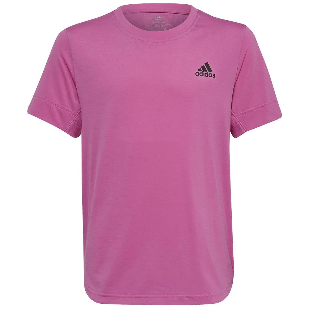 Velvety Touch adidas Boys New York Tee - Semi Pulse Lilac