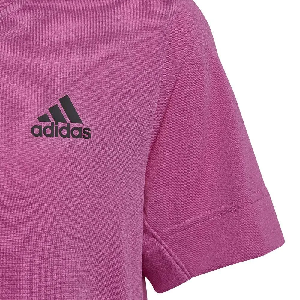 adidas Boys New York Tee - Semi Pulse Lilac Skin-friendly