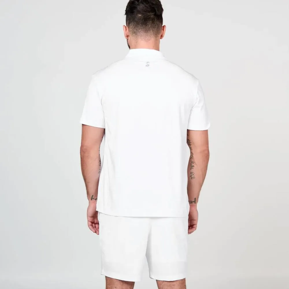 Durable Material SB Sport Men's Vented 9" Short - White quick - drying