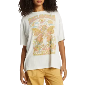 Athletic Look Breathable Underarm Gussets Women's Love Is All T-Shirt