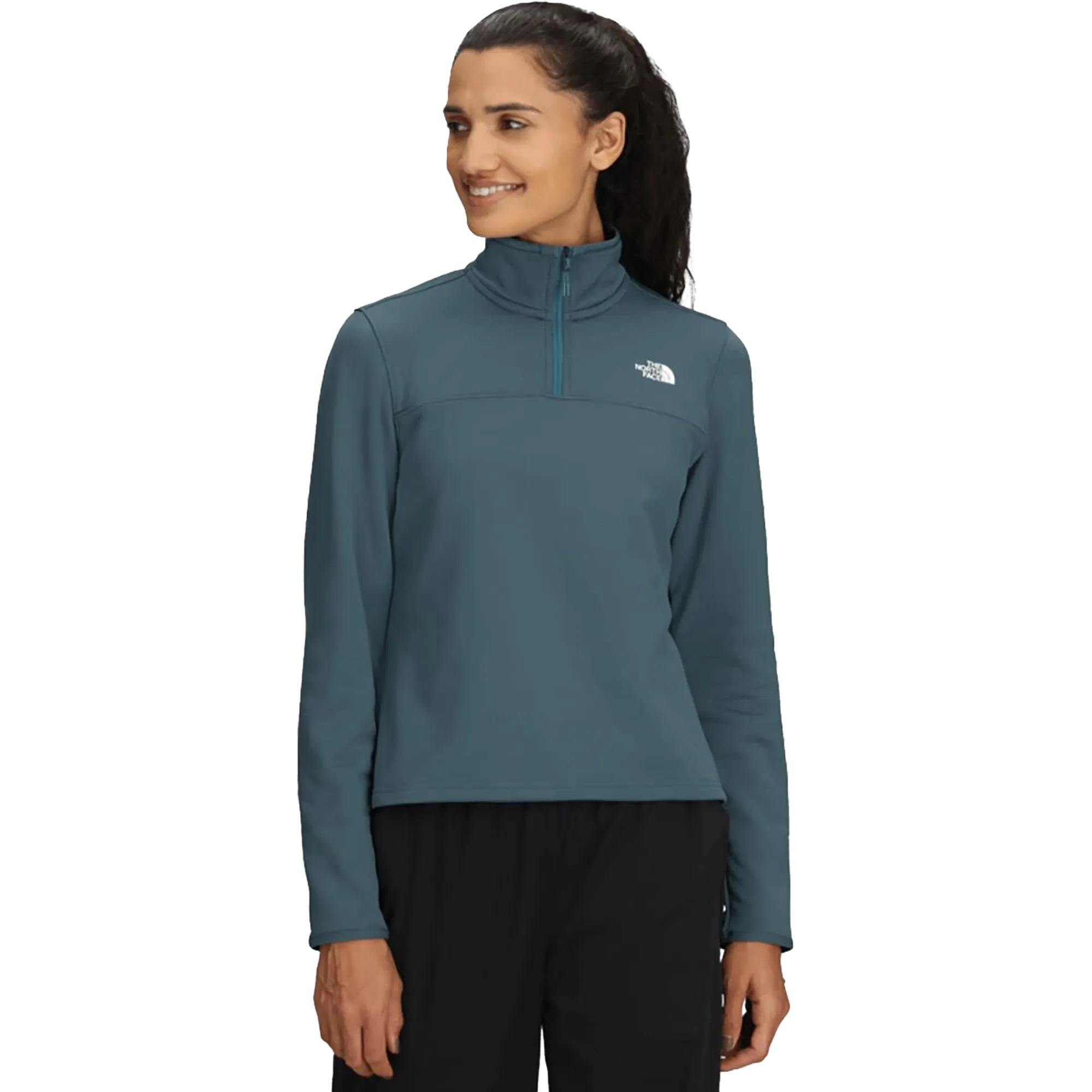 Women's Cedar Trail Grid Fleece 1/4 Zip Jacket Seamless construction