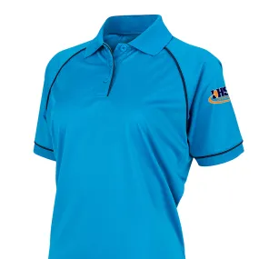 Button front Illinois Logo Blue Women's Volleyball Shirt