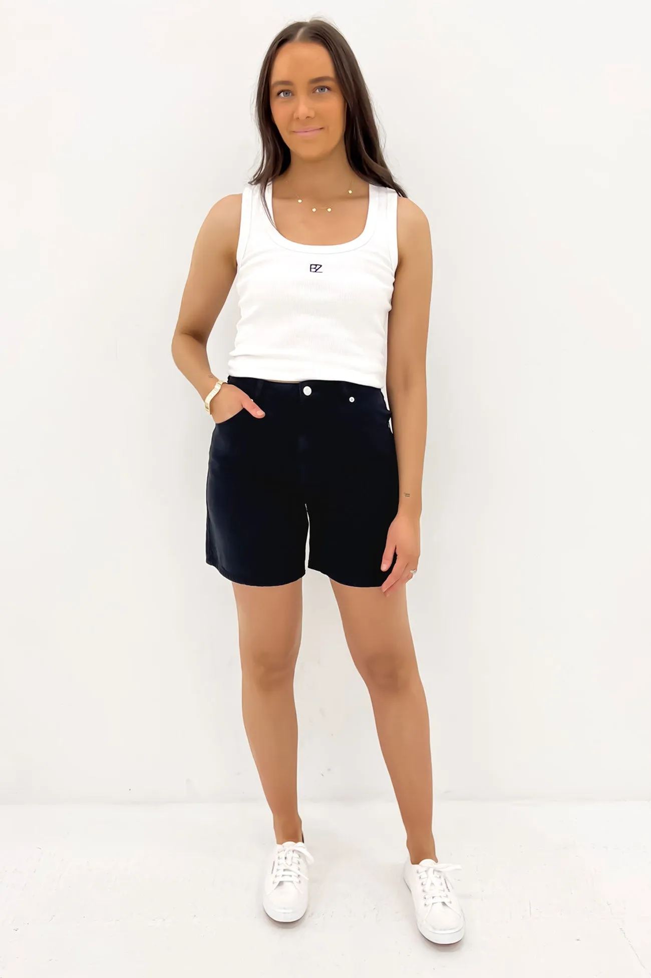 Party outfit No Slip Waistband Super Mirage Short Lyocell Ash