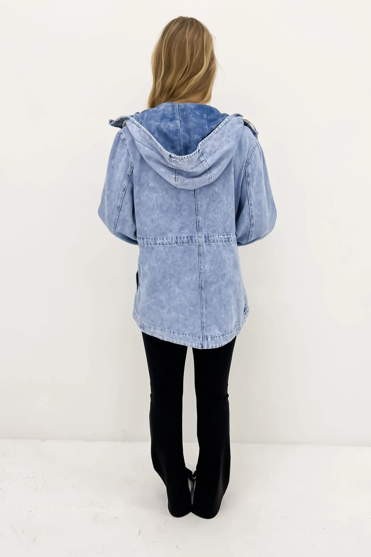Kingston Anorak Light Blue Outdoor Trip