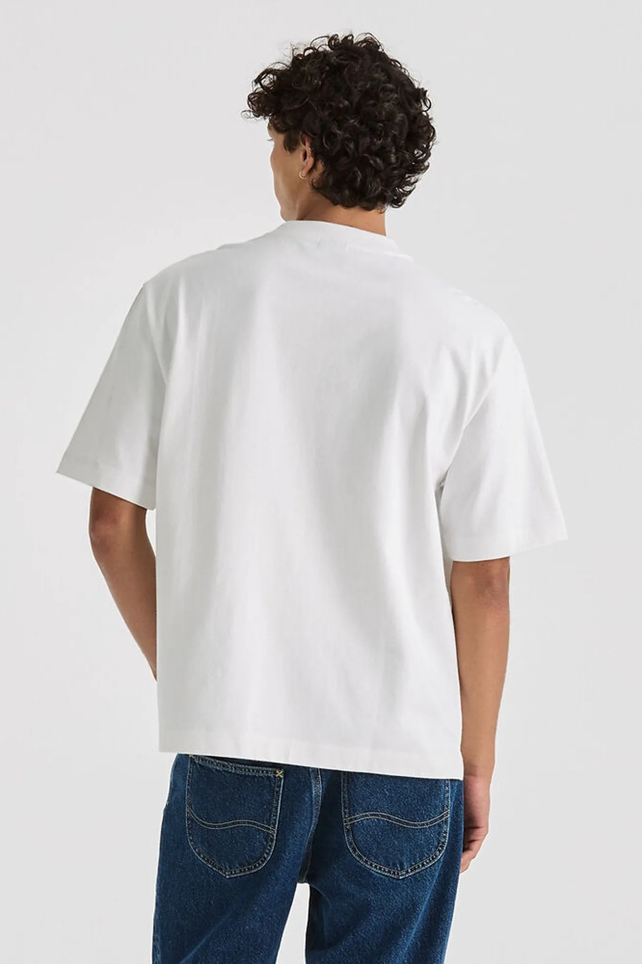 Heritage Box Cutter Pocket Tee White Festival wear Ultimate Wear