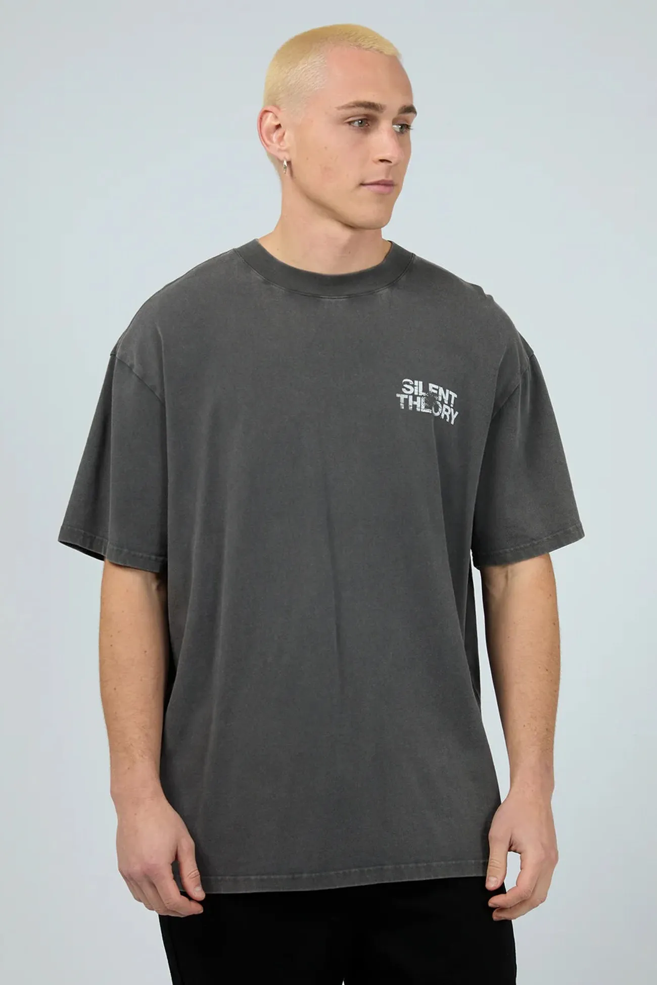 Above The Rest Tee Charcoal FlexibleCollarOptions Unique Design