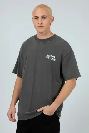 Essential Top Above The Rest Tee Charcoal