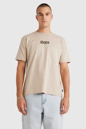 Street Casual Rover Short Sleeve Tee Light Khaki