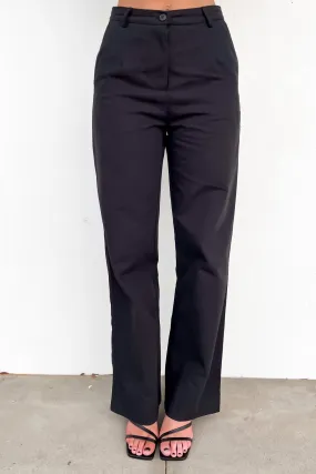 Cozy Style Hugh Pant Black