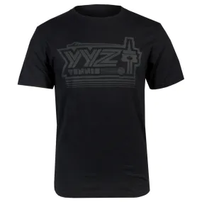 easy to layer Merchant of Tennis YYZ Tee - Black anti - static Removable