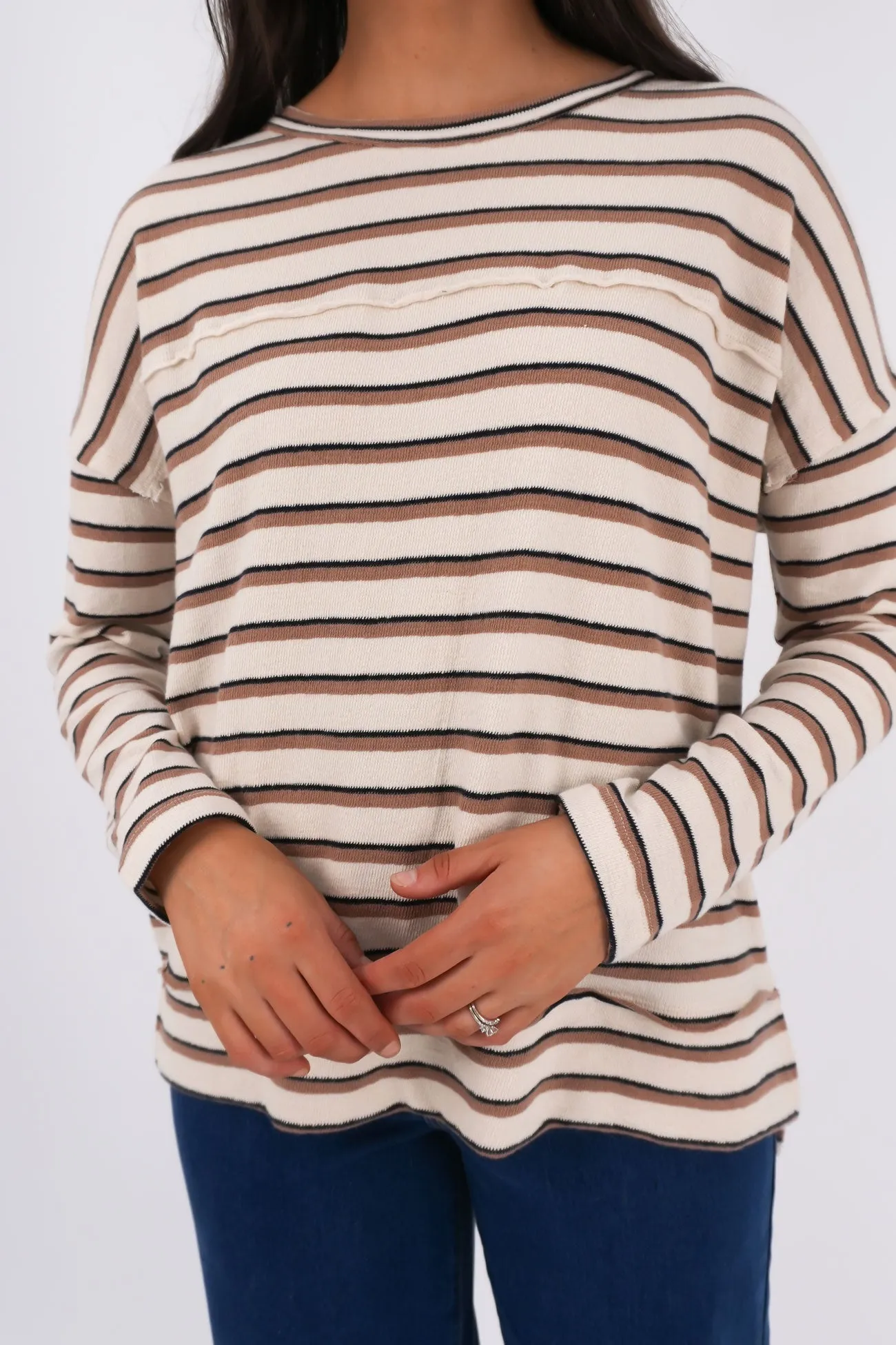 Berkley Stripe Tee Stripe budget-friendly Easy Wear Look