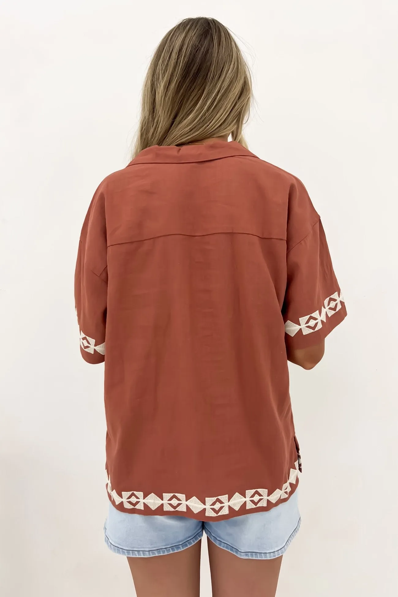 Wardrobe Staple Capri Shirt Clay