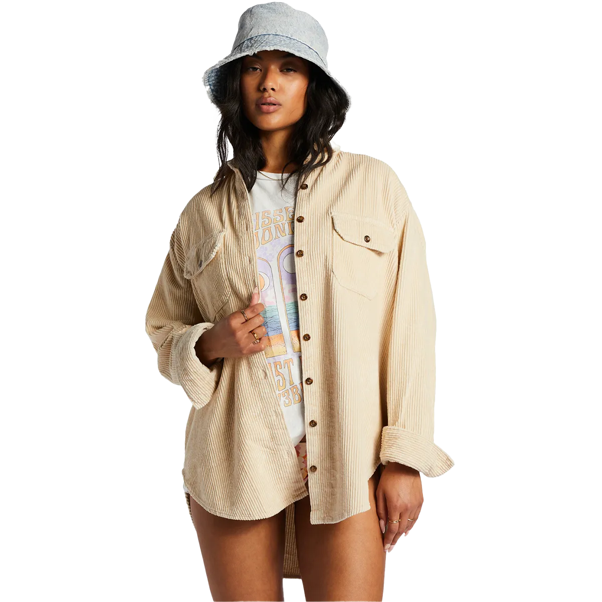 All Weather Performance Fabric Women's So Stoked Long Sleeve Top