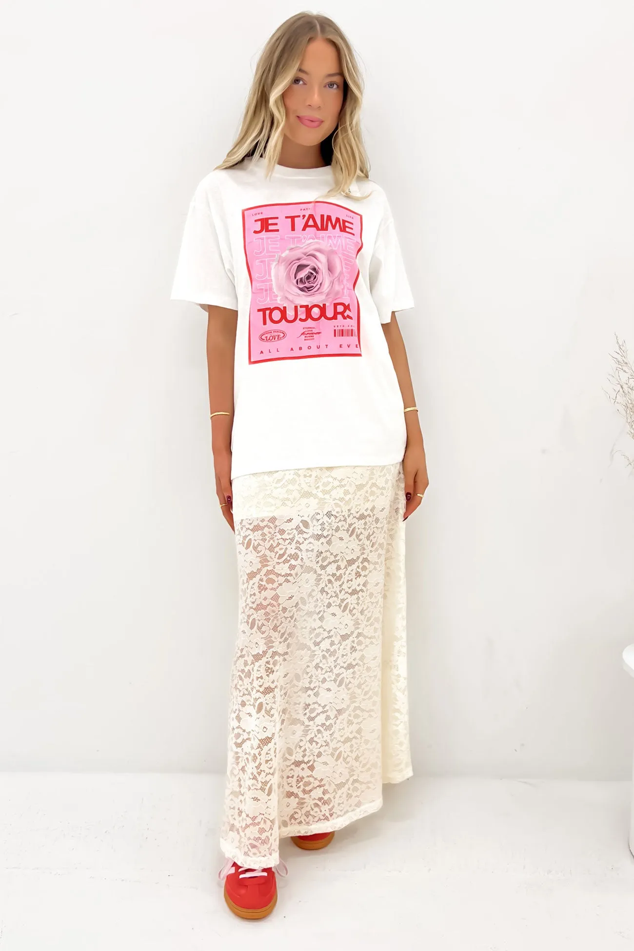 Finch Maxi Skirt Cream Artistic Influence Outfit Moodboard