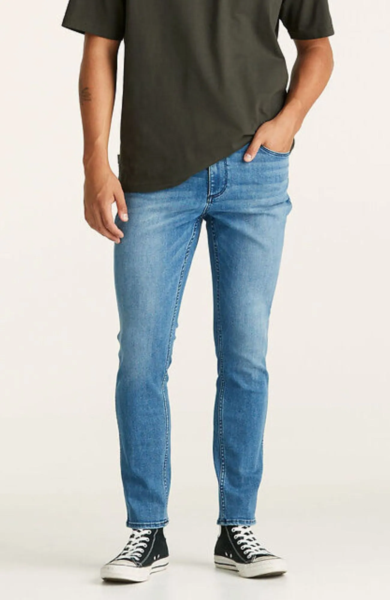 Double Stitched Seams Artist Vibe Weekend Warrior Gym Ready Sid Jean Blue Meanie