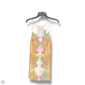 Flattering Fit for All Dress Designer By Lilly Pulitzer In Pink & Yellow, Size: Xs