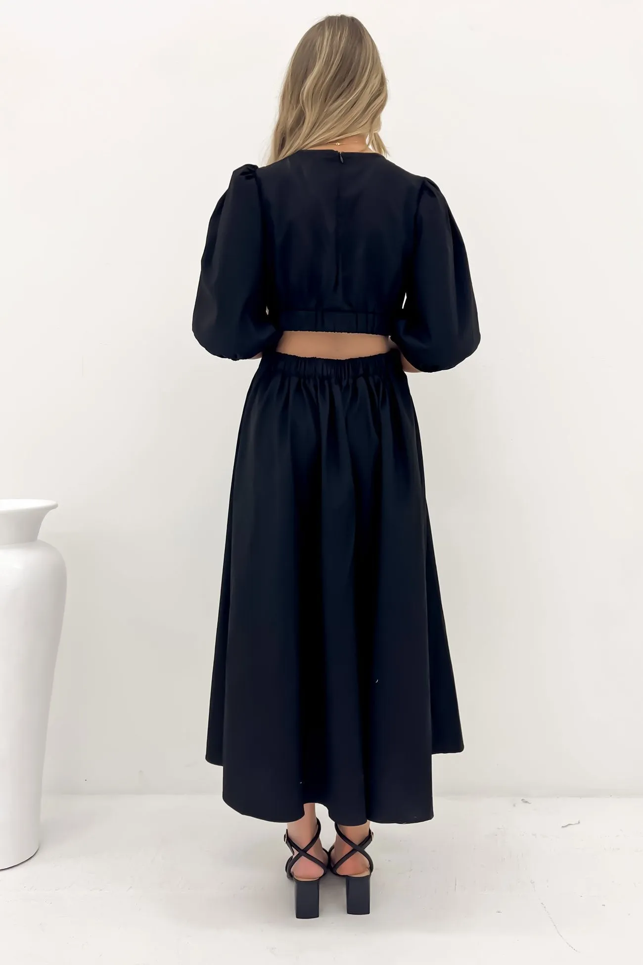 Timeless Wear Ava Maxi Dress Black