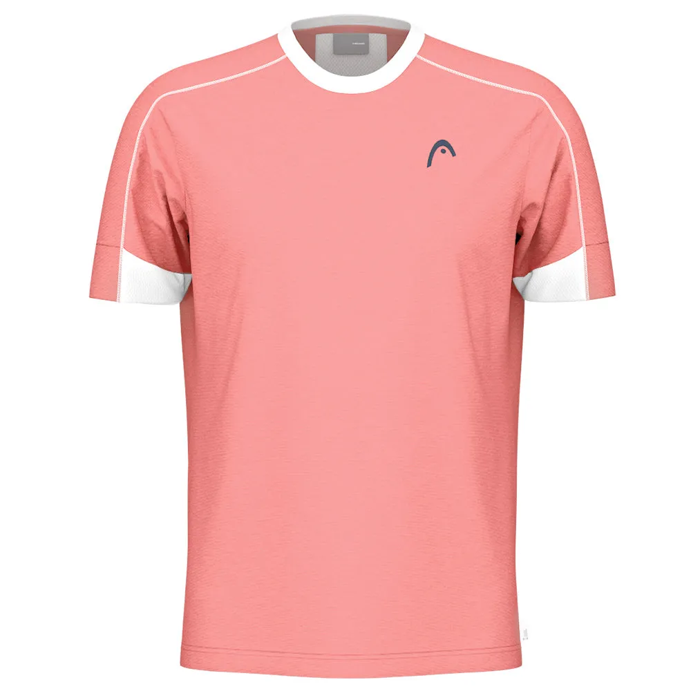 Elastic Fabric Head Men's Play Tech T-Shirt - Grapefruit Easy - Wear