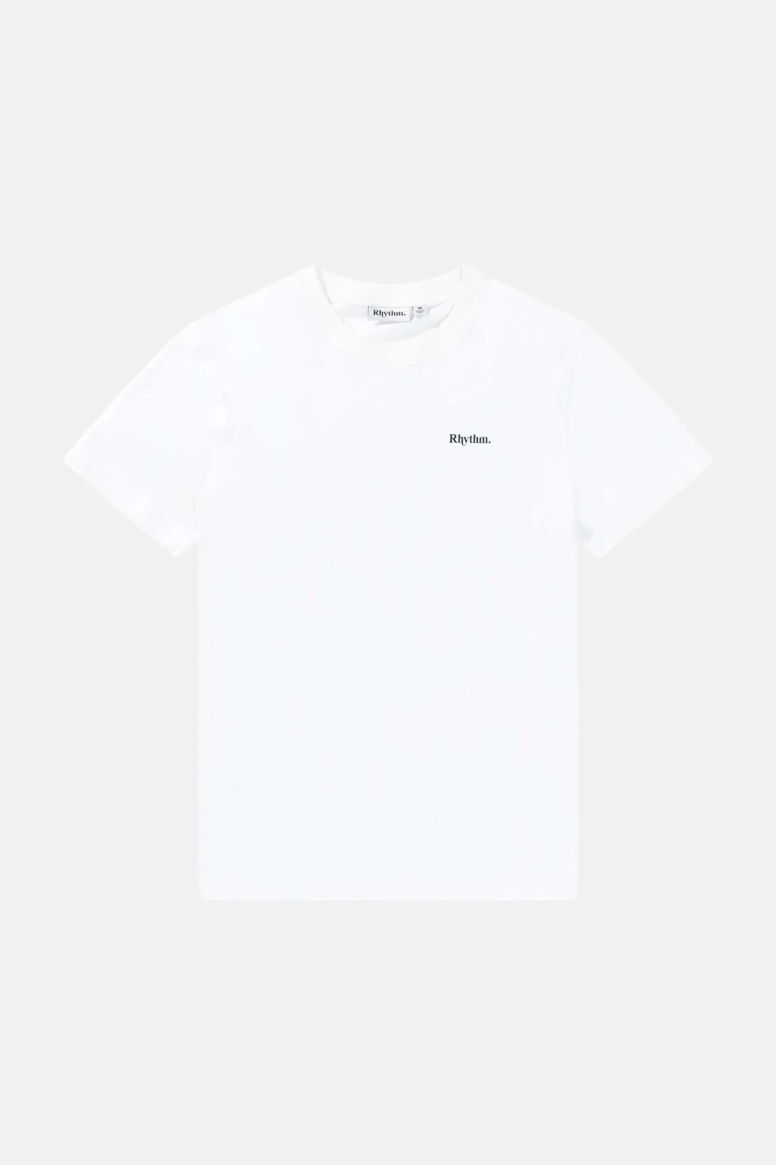 Brand Tee White Easy Care Material