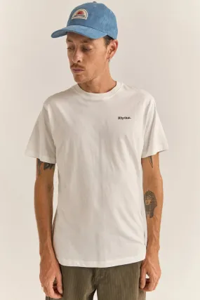 No Shrink Technology Brand Tee White
