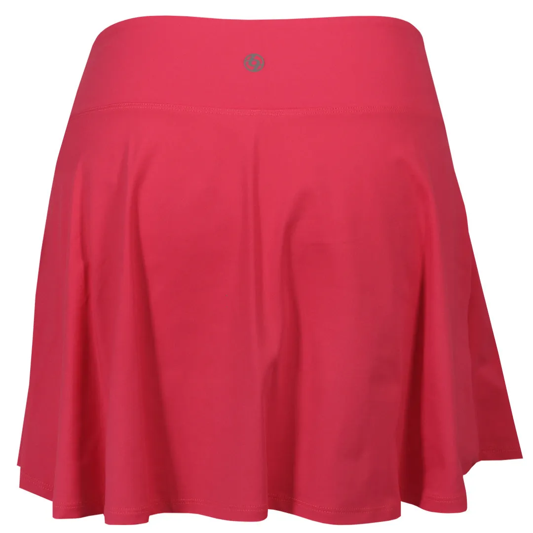Elegant Lija Women's The One To Beat Tiebreak 13" Skort - Raspberry anti static