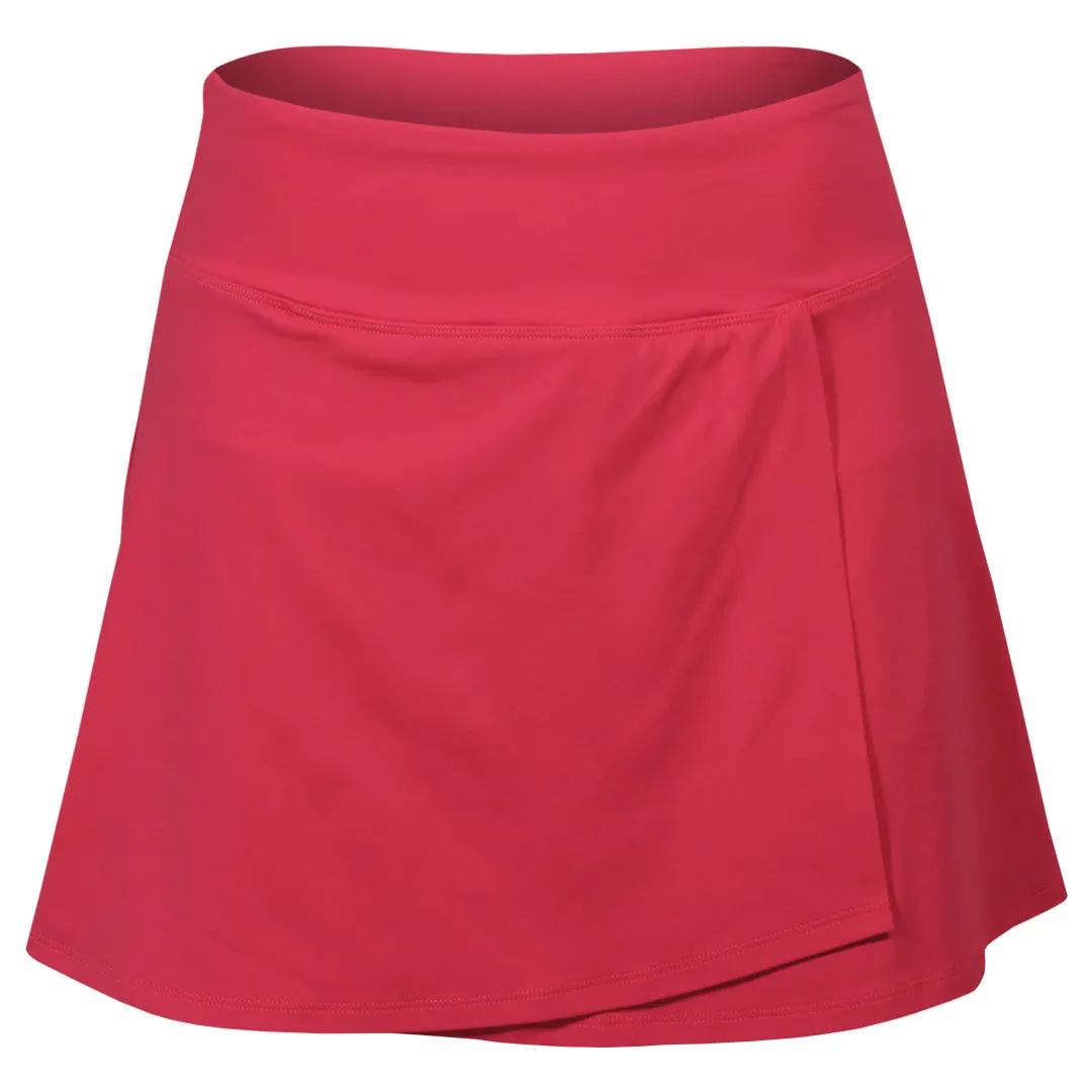 Elegant Lija Women's The One To Beat Tiebreak 13" Skort - Raspberry Leather
