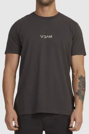 Fresh Look RVCA Mini Flipped Short Sleeve Tee Washed Black