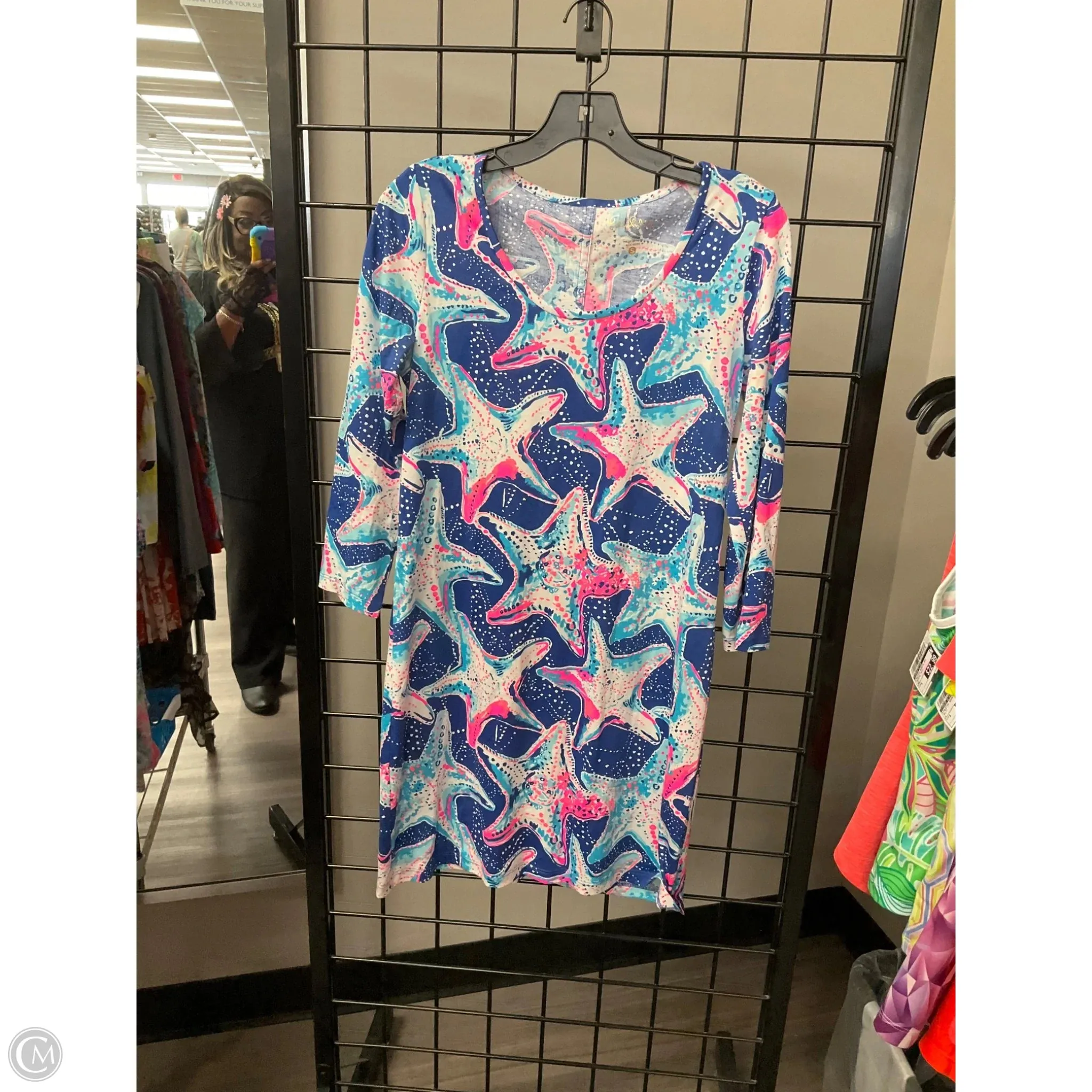 Dress Designer By Lilly Pulitzer In Multi-colored, Size: S Hook-And-Eye