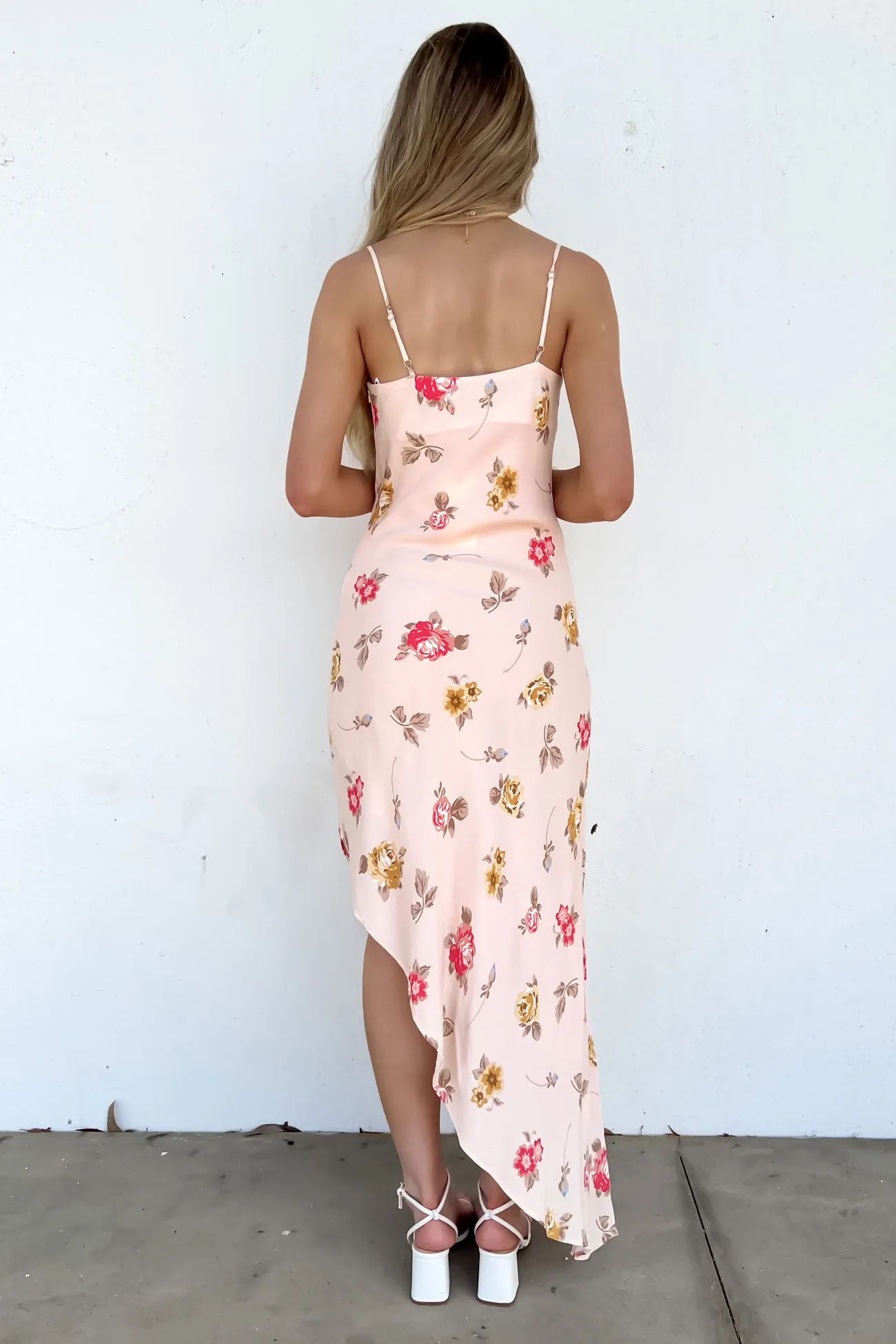 Madelyn Asymmetric Dress Print Euro Ease
