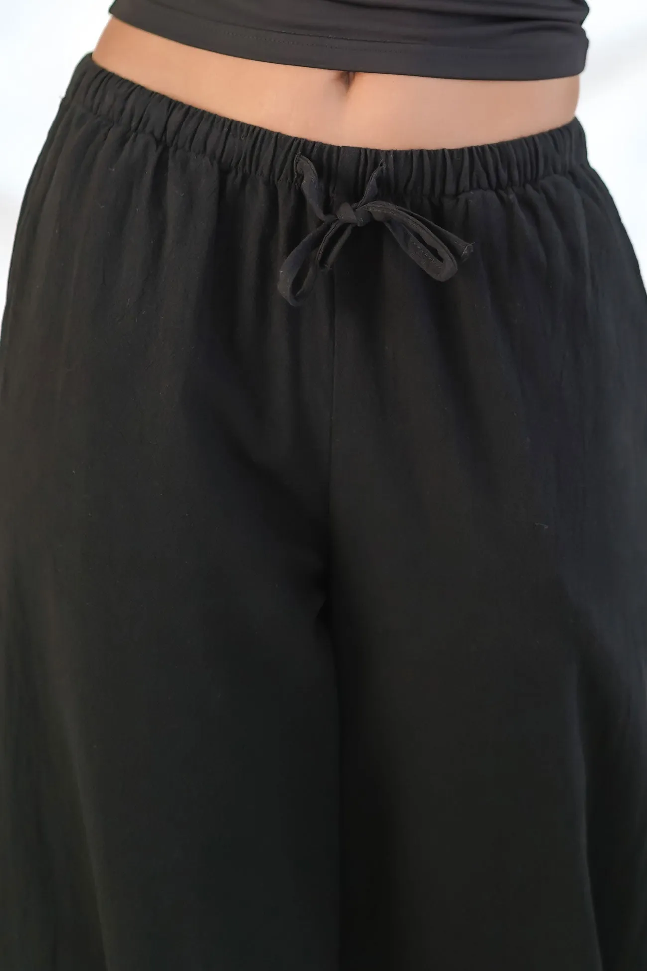 Elijah Beach Pant Black Breathable Wearable