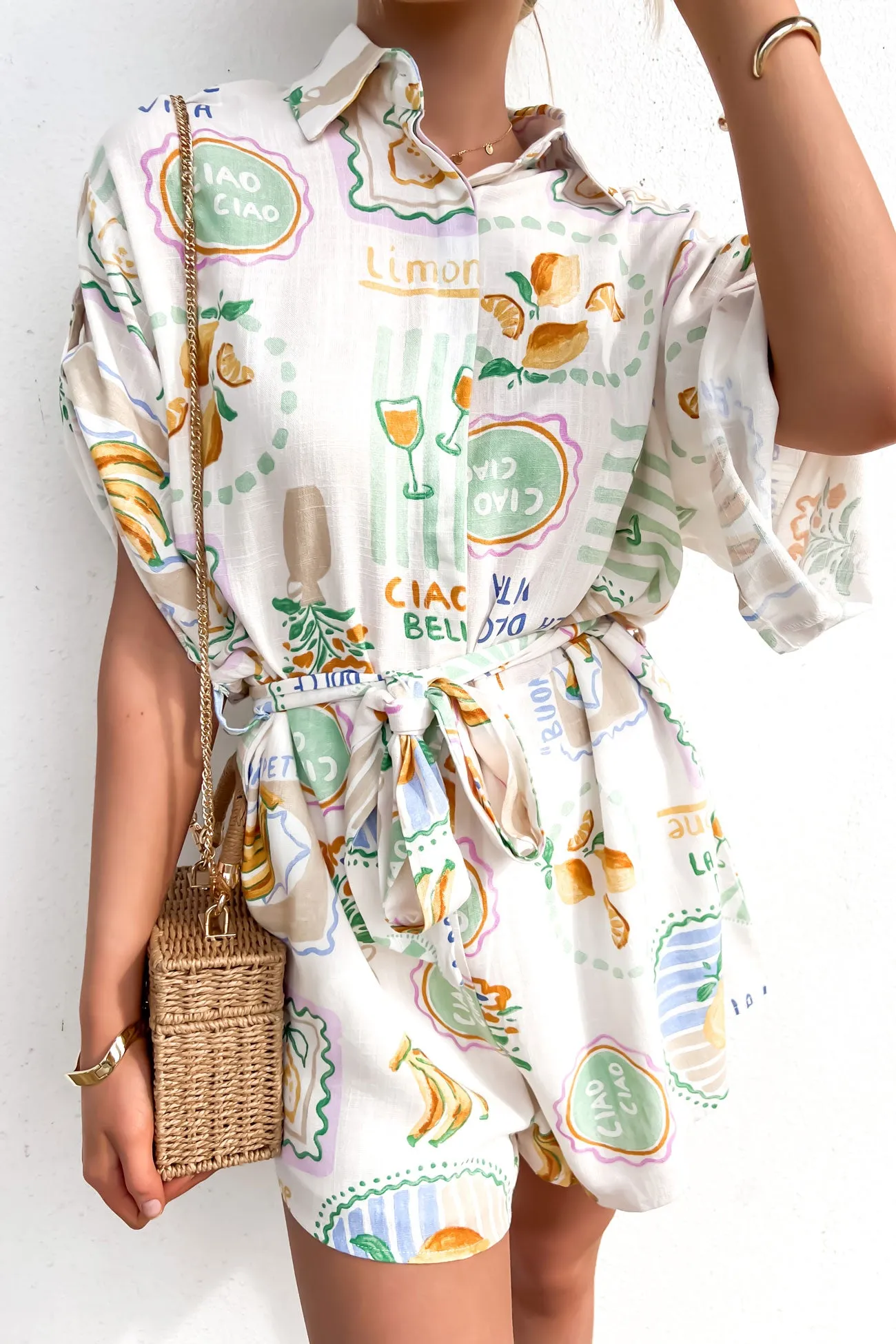 Elika Playsuit Edan Picnic Music