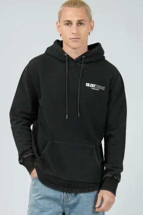 Neutral Look Elite Scoop Hoodie Washed Black