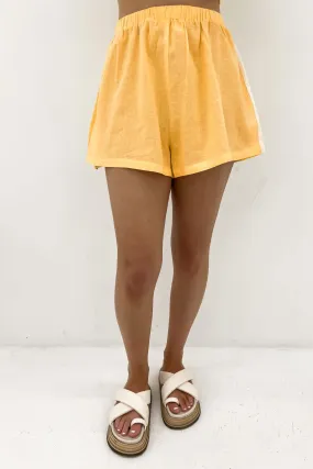 Elle Short Yellow water sports clothing Anti Odor Treatment