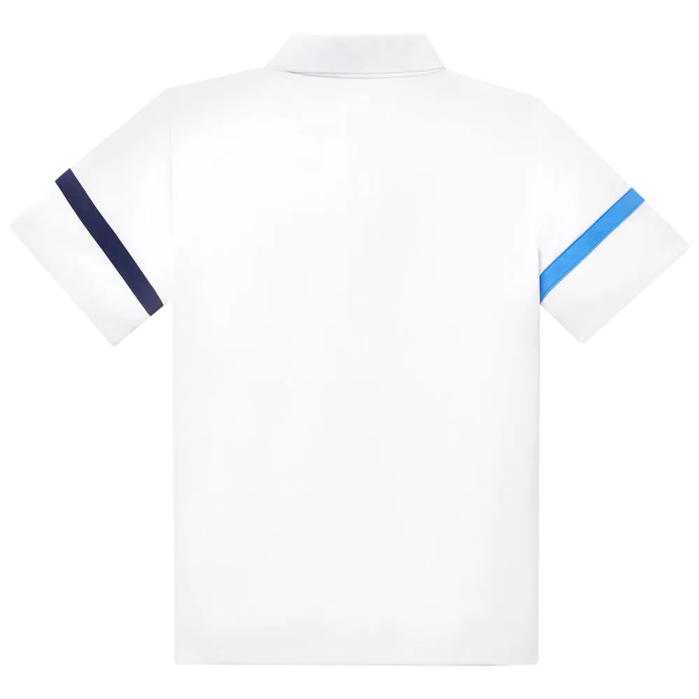 Stylish Design Shape - Retention Fila Boys Core Polo - White/Navy