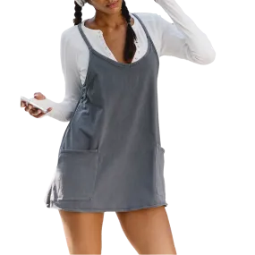 Women's Hot Shot Mini Dress Designer Label perforated design