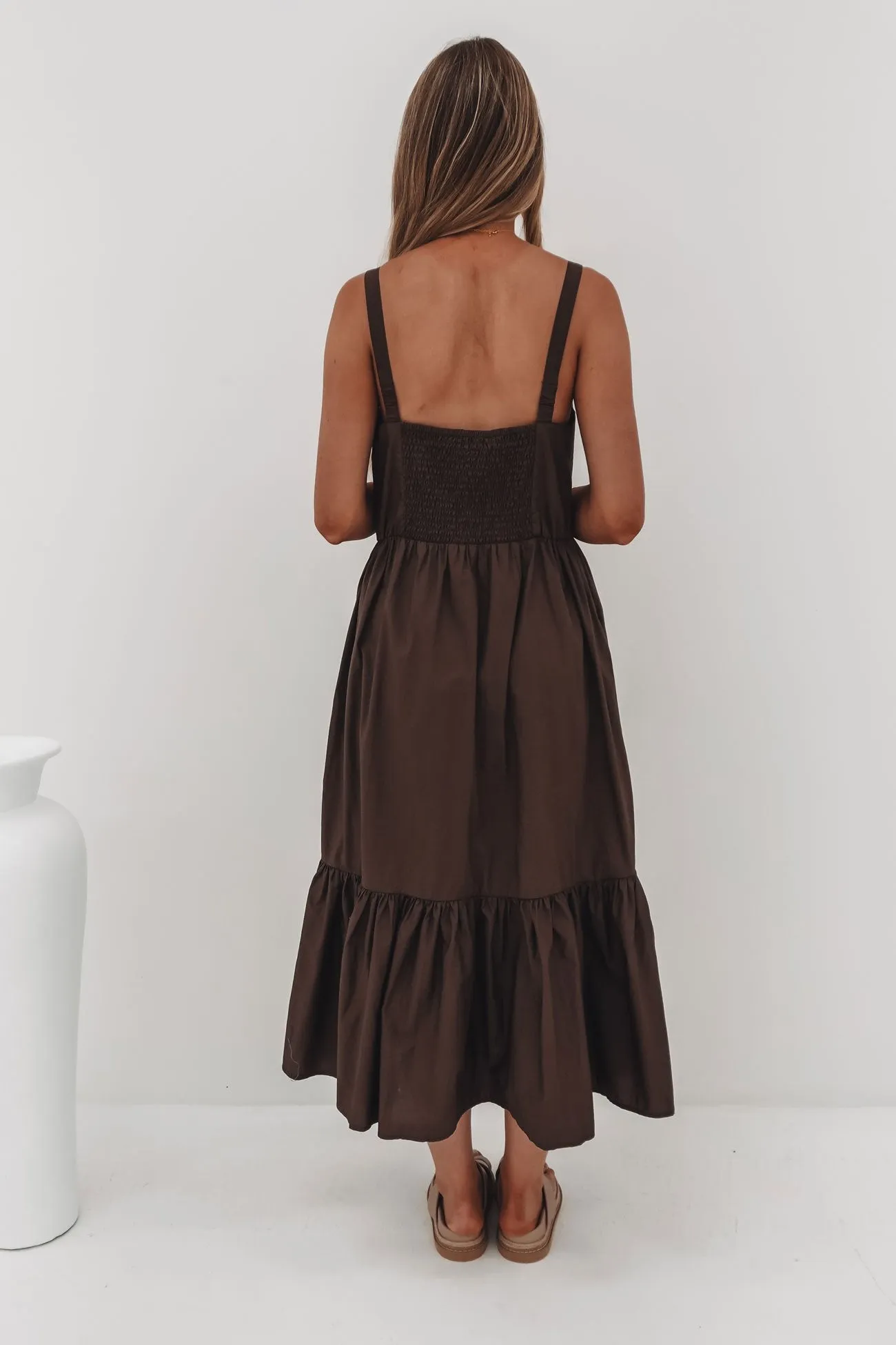 Youth Charm Esmerelda Dress Chocolate