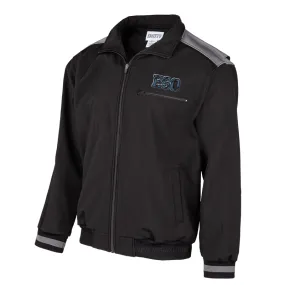 ESO Logo MLB Full Zip Thermal Fleece Umpire Jacket Subtle Fashion Fit ErgonomicFit